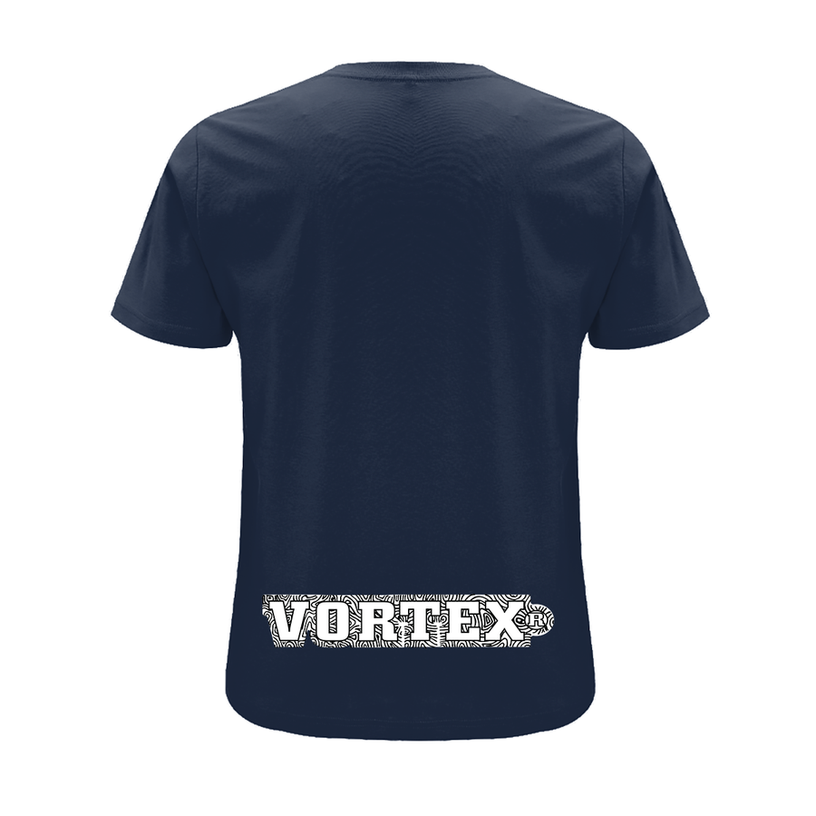 Vortex Alienne Front and back print organic T-Shirt