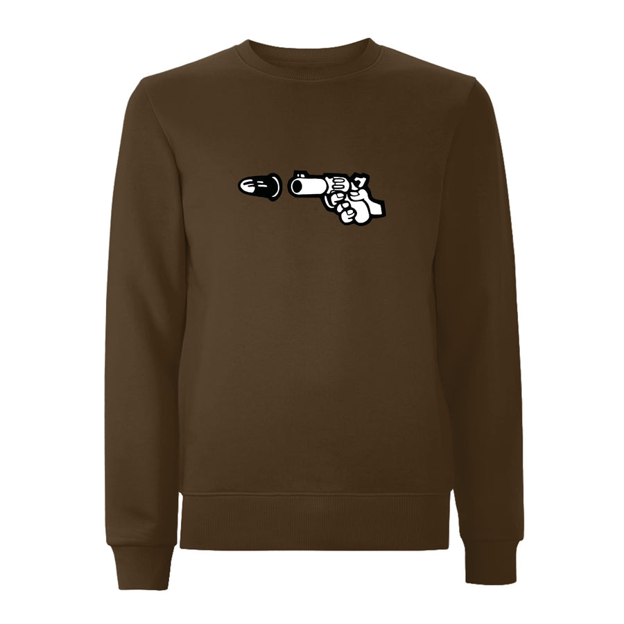 BTKA Pistol Front Print Sweatshirt