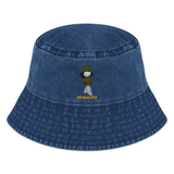 Dready Walking Man Vintage Bucket Hat