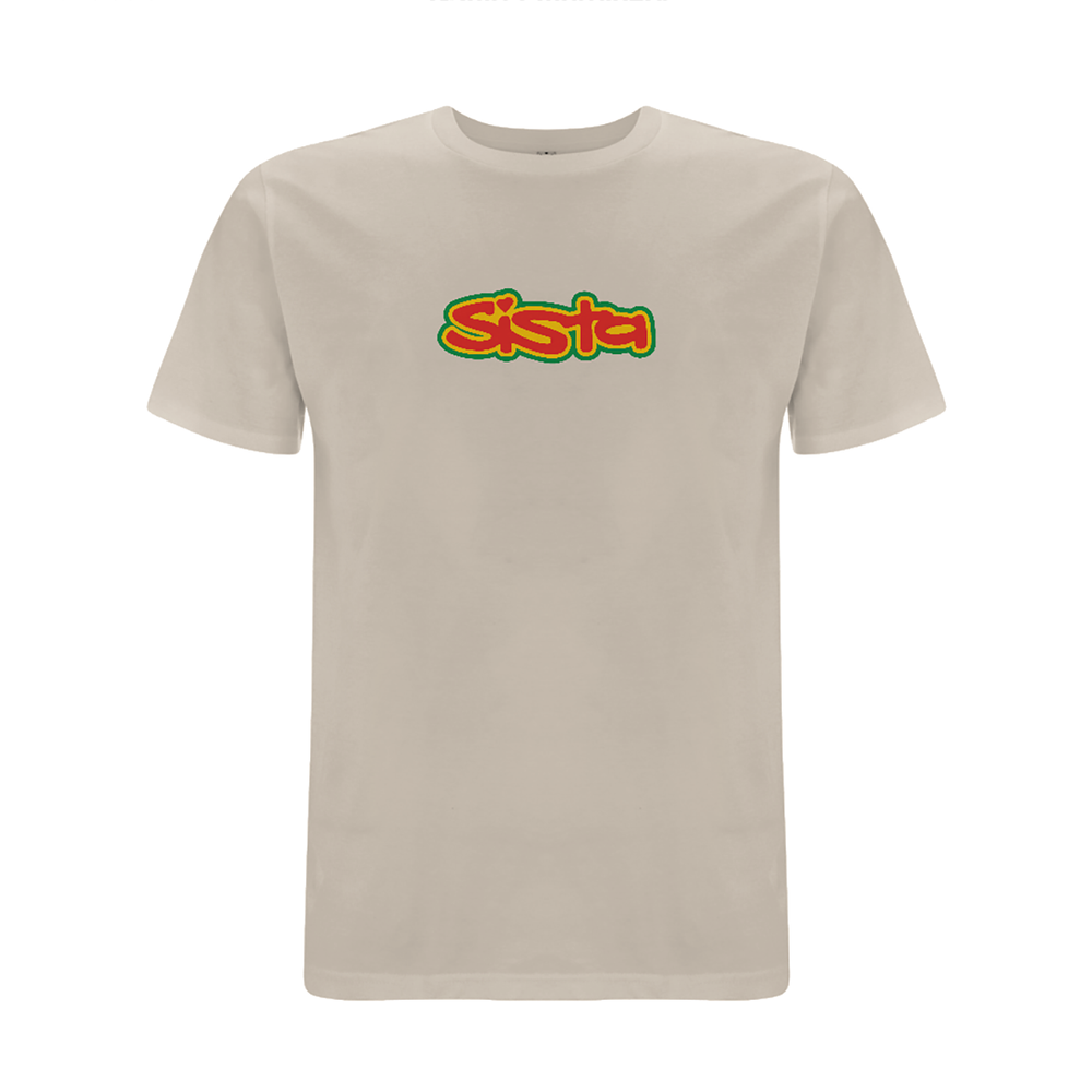 Sista Large logo, embroidered T-shirt