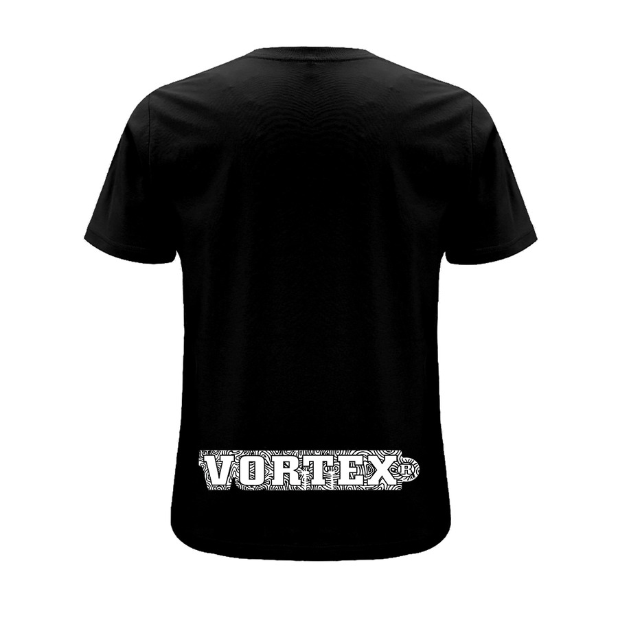 Vortex Alienne Front and back print organic T-Shirt