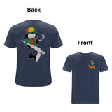 Dready Tokin Front and Back Print T-Shirt