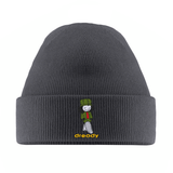 Dready Walking Man Embroidered Beanie