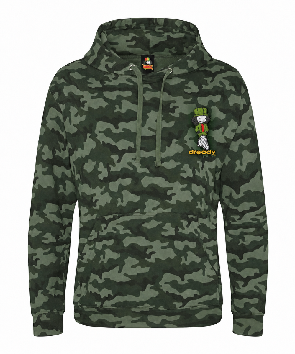 DREADY Walking Man Camo Hood