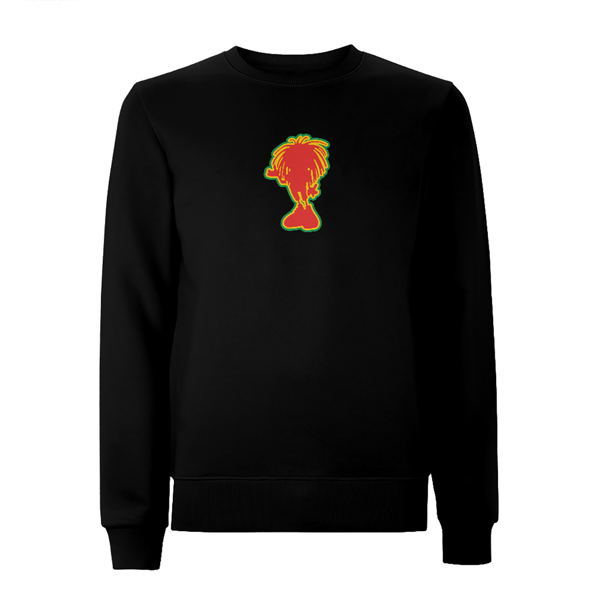 Sista silhouette, embroidered sweatshirt