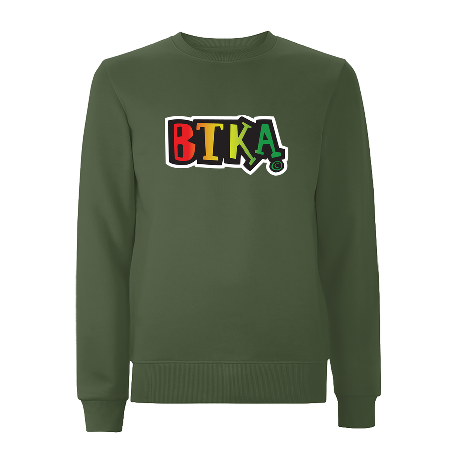 BTKA Cool and Irie Front Print Sweatshirt