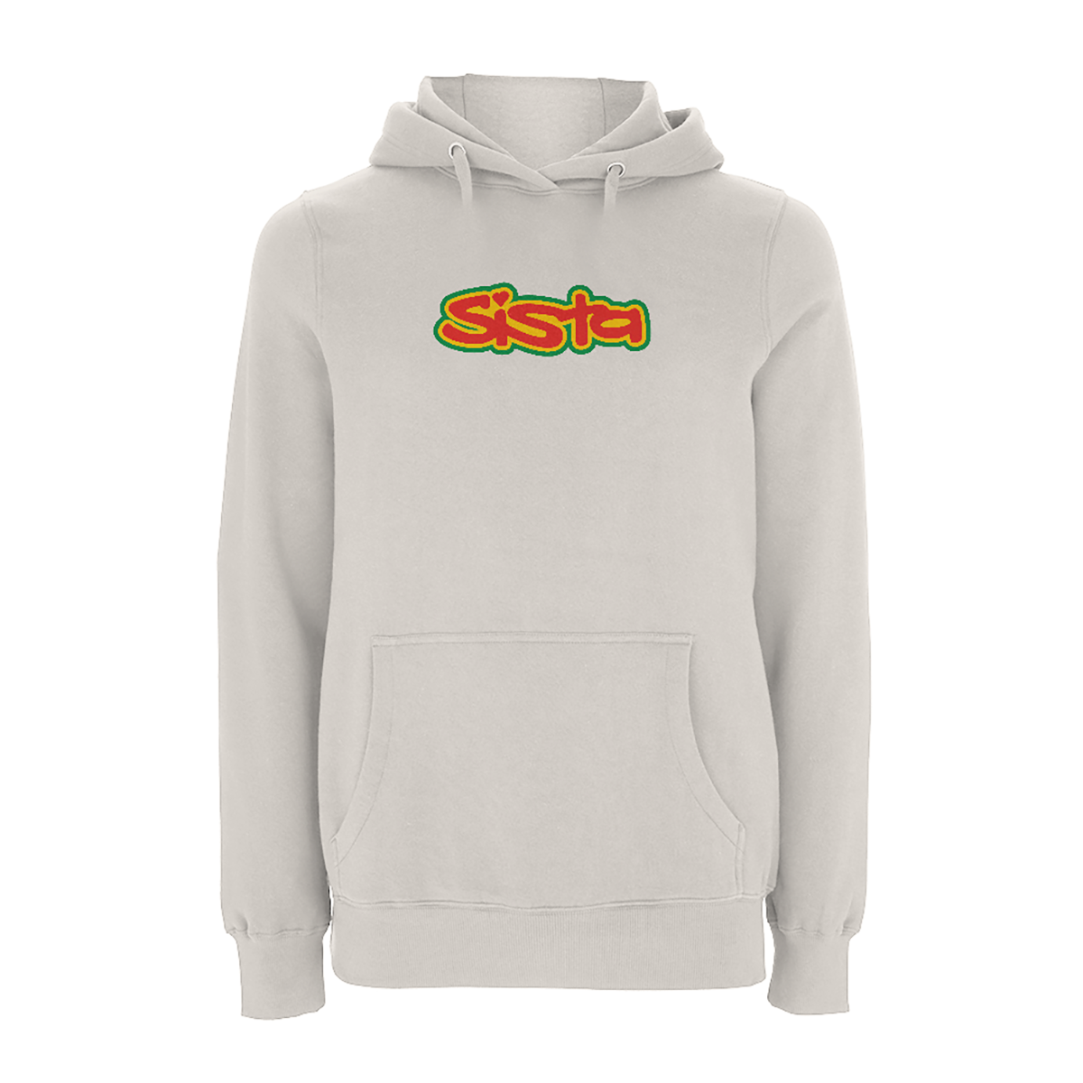 Sister large Logo embroidery hood