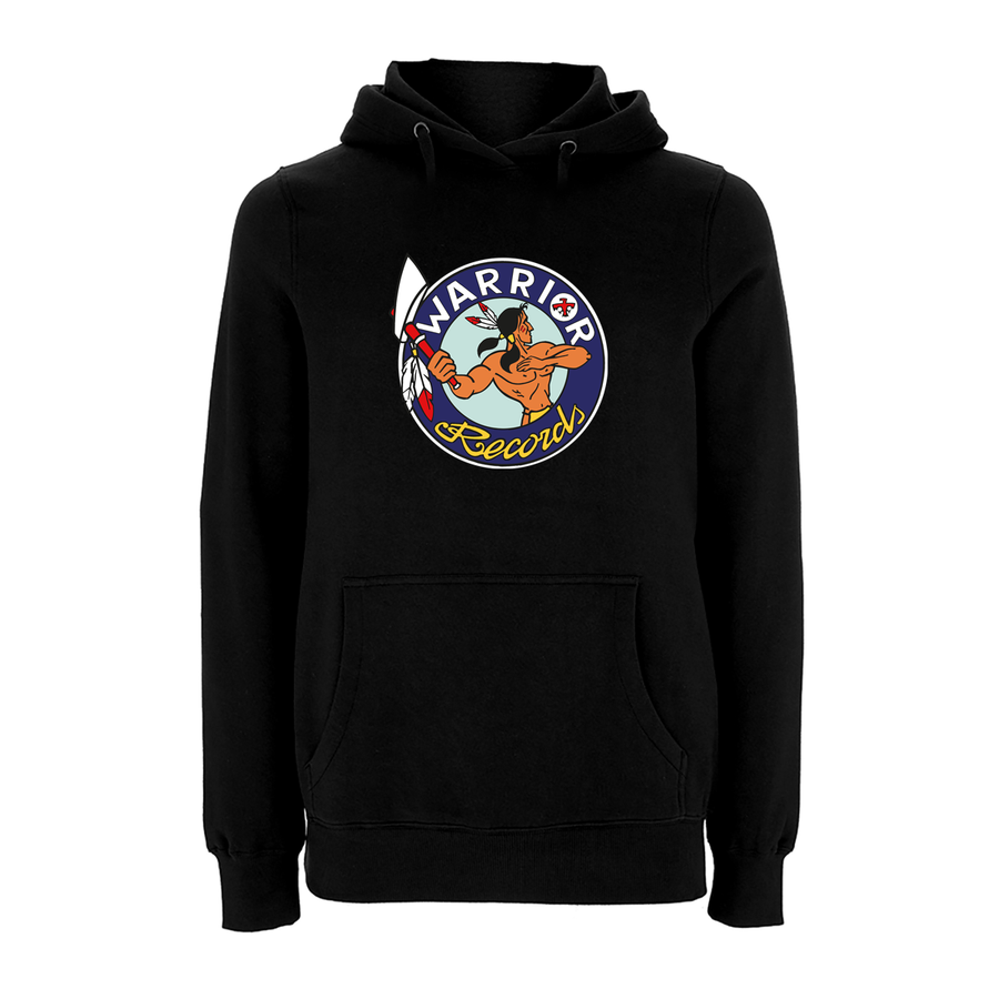 Handspun Records Warrior Records Front Print Hoody