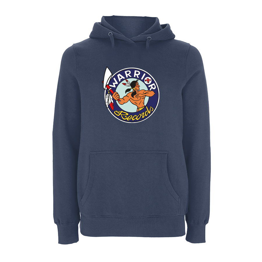 Handspun Records Warrior Records Front Print Hoody