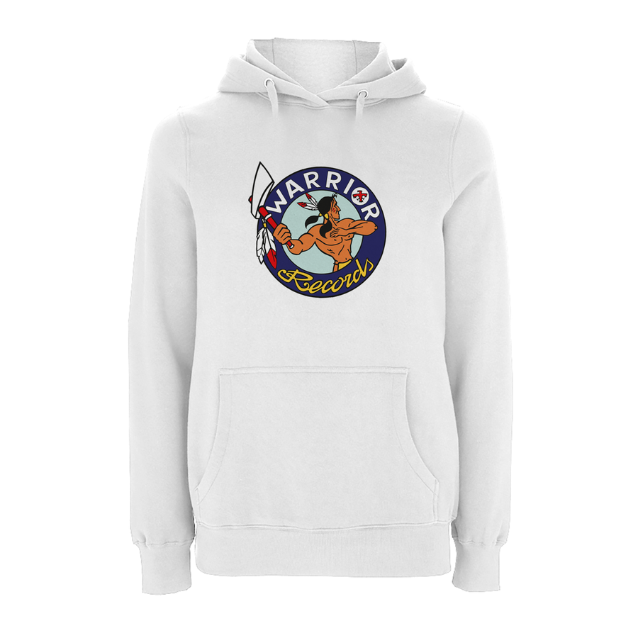 Handspun Records Warrior Records Front Print Hoody