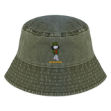 Dready Walking Man Vintage Bucket Hat