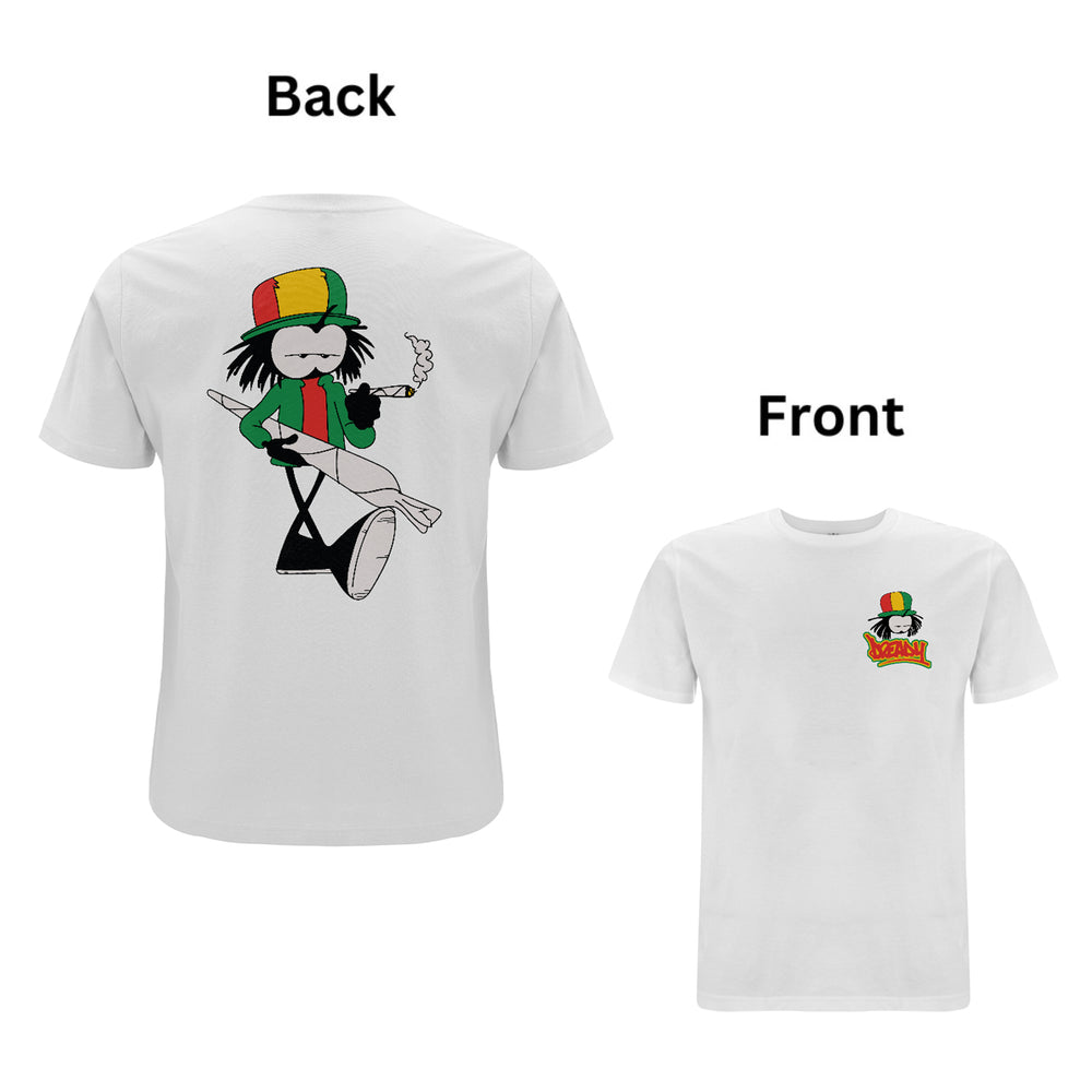 DREADY TOKIN Camiseta con estampado delantero y trasero