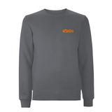 Sister, small left breast logo, embroidered sweatshirt