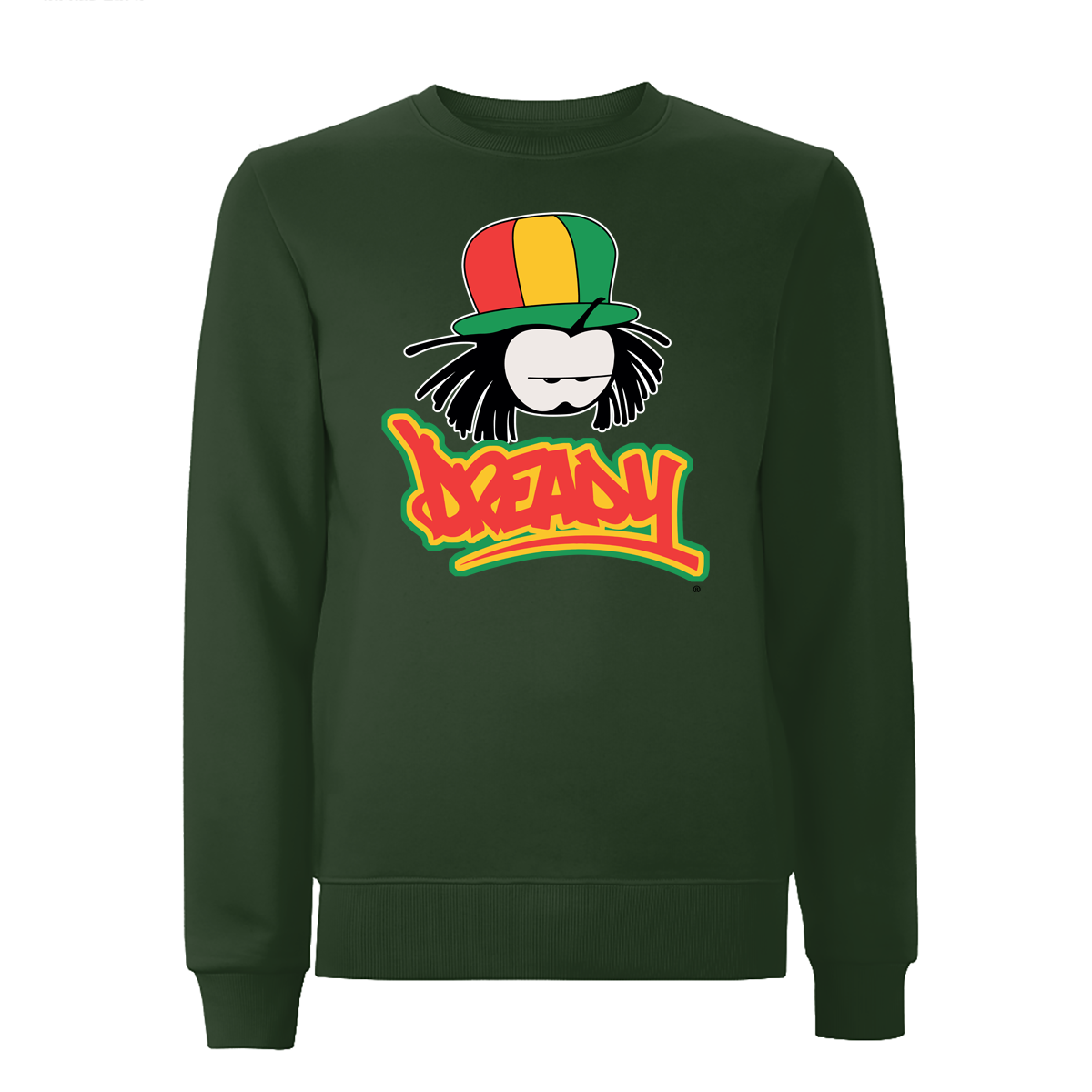 New DROP DREADY Classic  Logo Printed Sweatshirt
