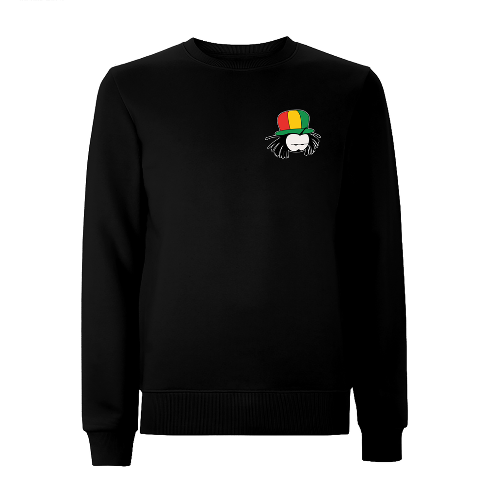 Dready Head Left Breast Printed Sweatshirt