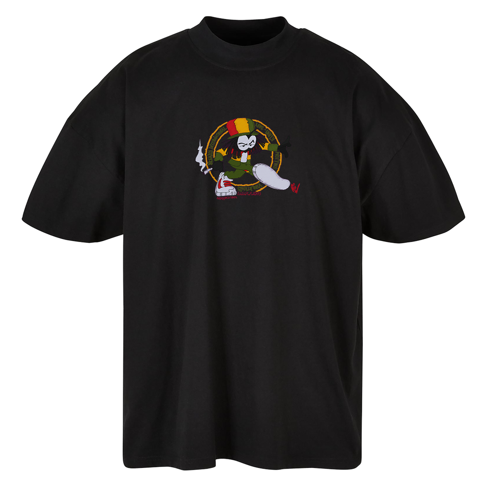Dready Positive Vibrations Embroidered Oversized Premium T-Shirt