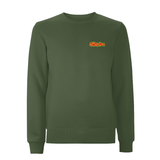 Sister, small left breast logo, embroidered sweatshirt
