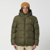 Dready Classic Logo Embroidered Puffa Jacket - Puff Puff Give Collection