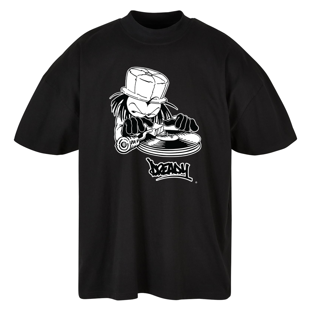DJ Dready 90s Front Print Oversized Premium T-shirt