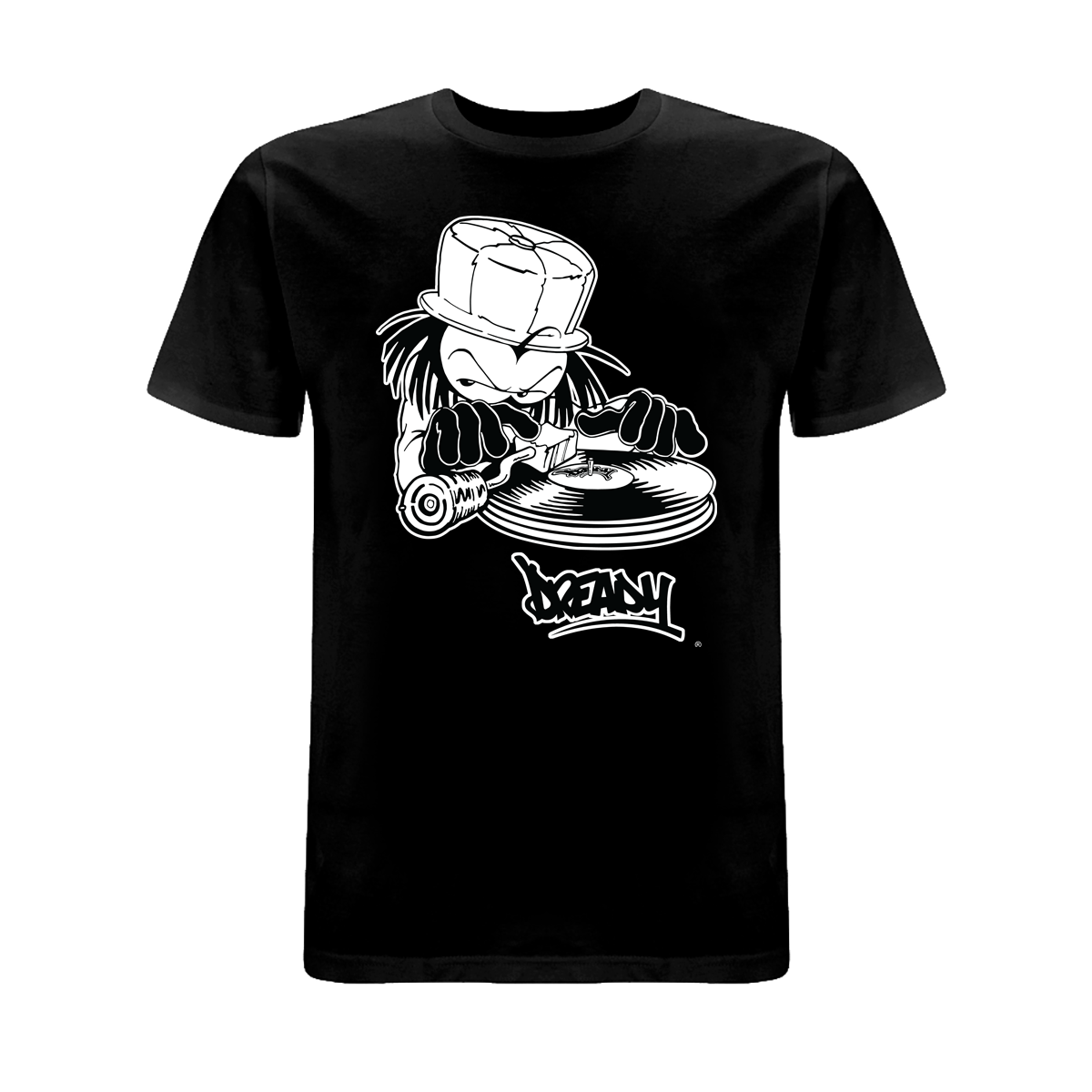 Dj DREADY B&W 90s T-Shirt
