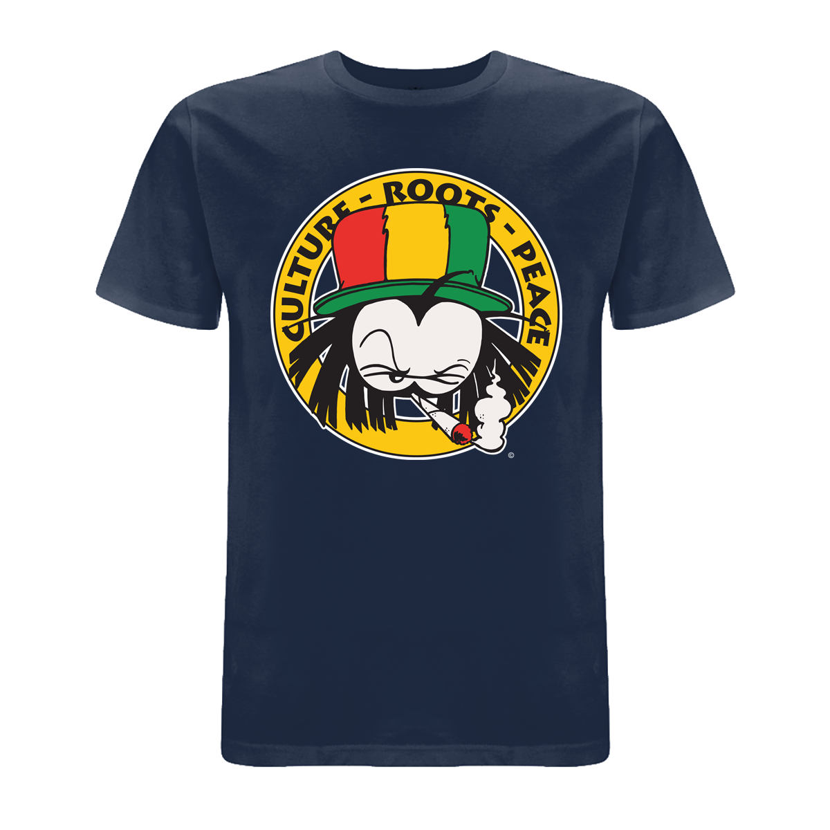 Camiseta con estampado frontal y escudo de los años 90 de Dready
