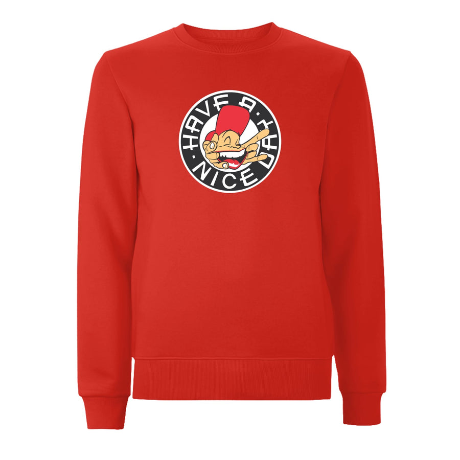 Sam the man Front Print Sweatshirt