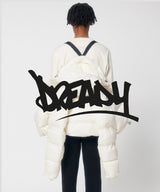 Dready Classic Logo Embroidered Puffa Jacket - Puff Puff Give Collection