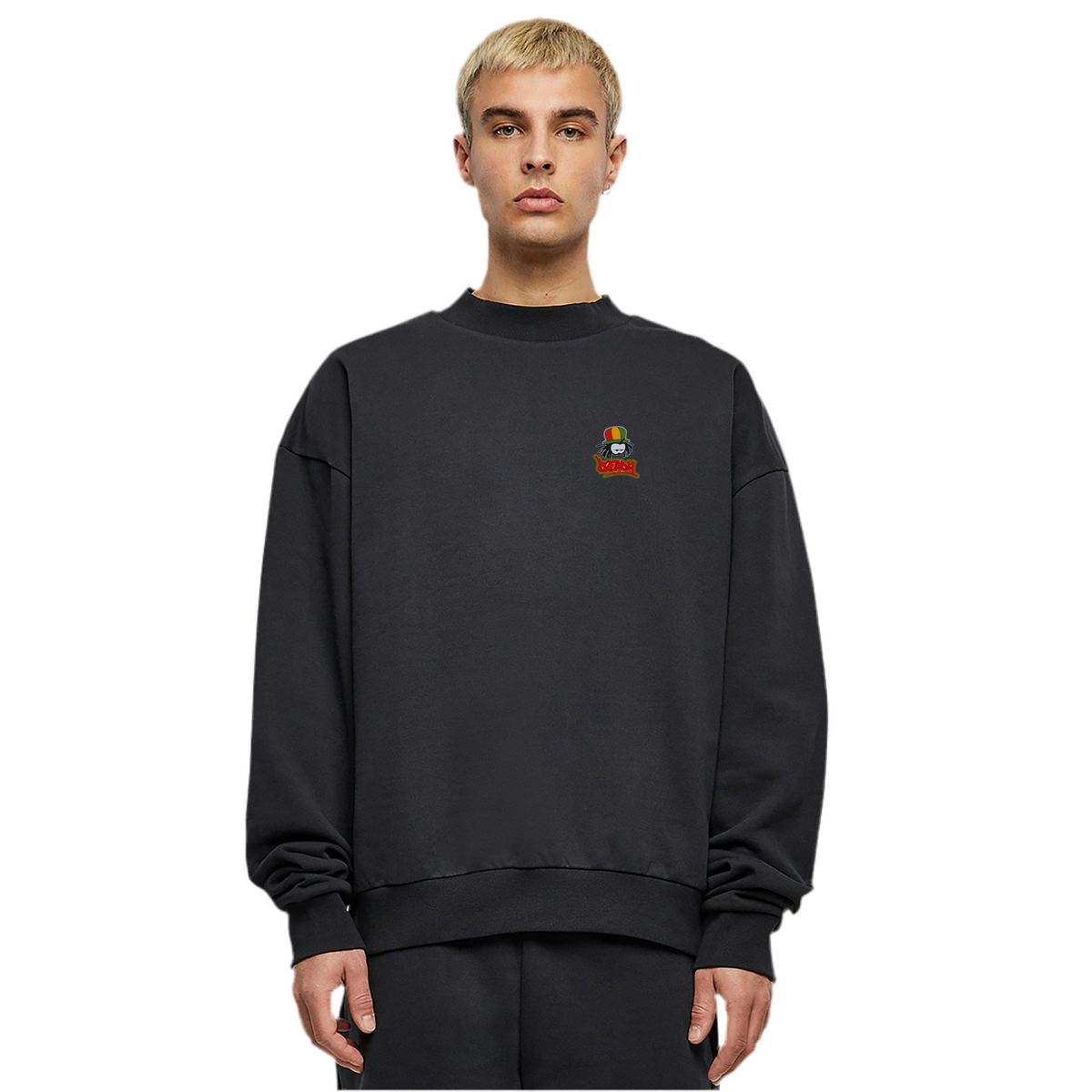 Dready Embroidered Classic Logo Premium 460gsm Sweatshirt
