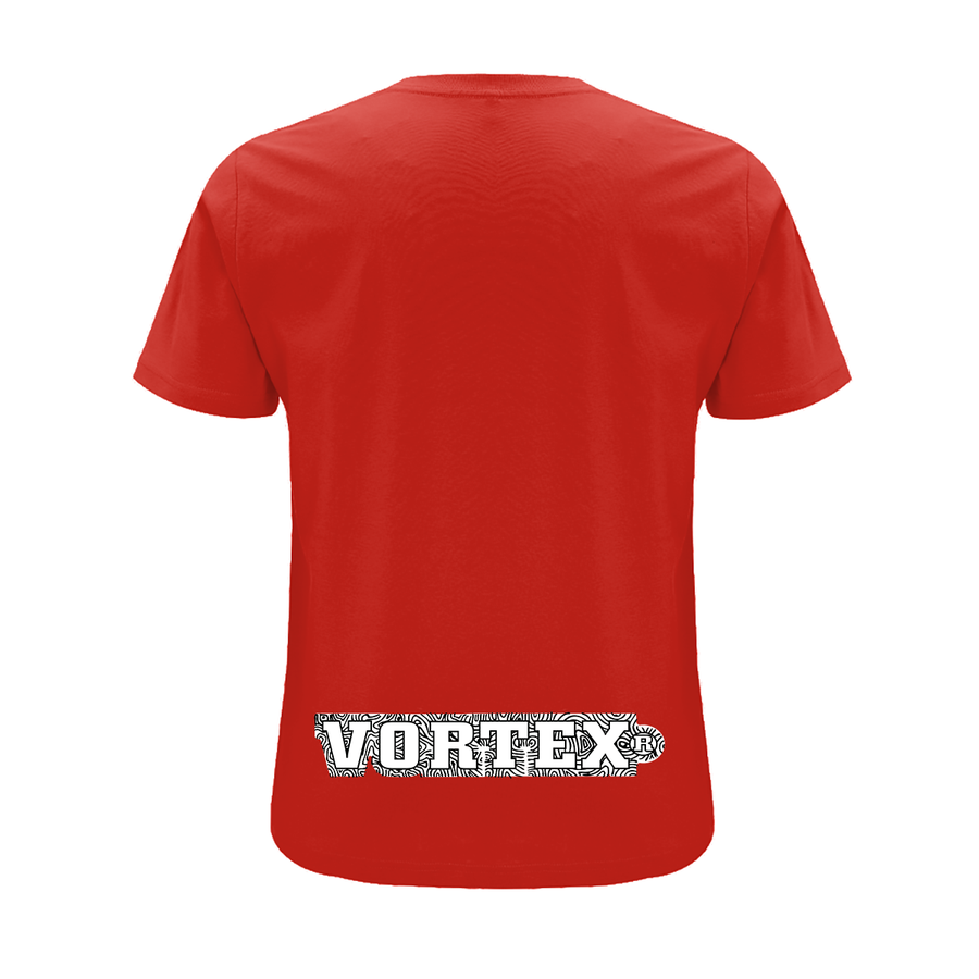 Vortex Alienne Front and back print organic T-Shirt