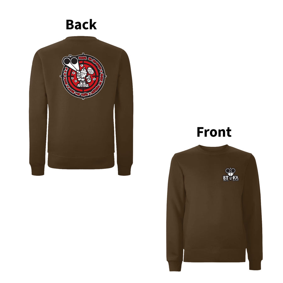 BTKA Take all bets Front & Back Print Sweatshirt