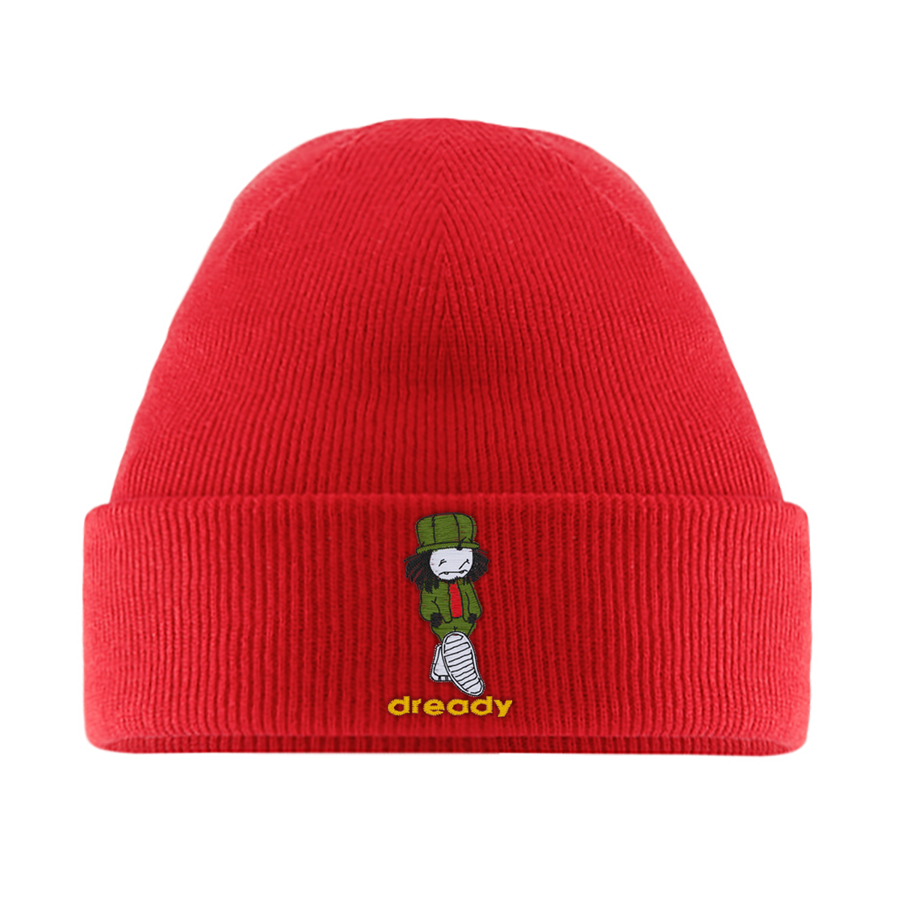 DREADY Walking Man Embroidered Beanie