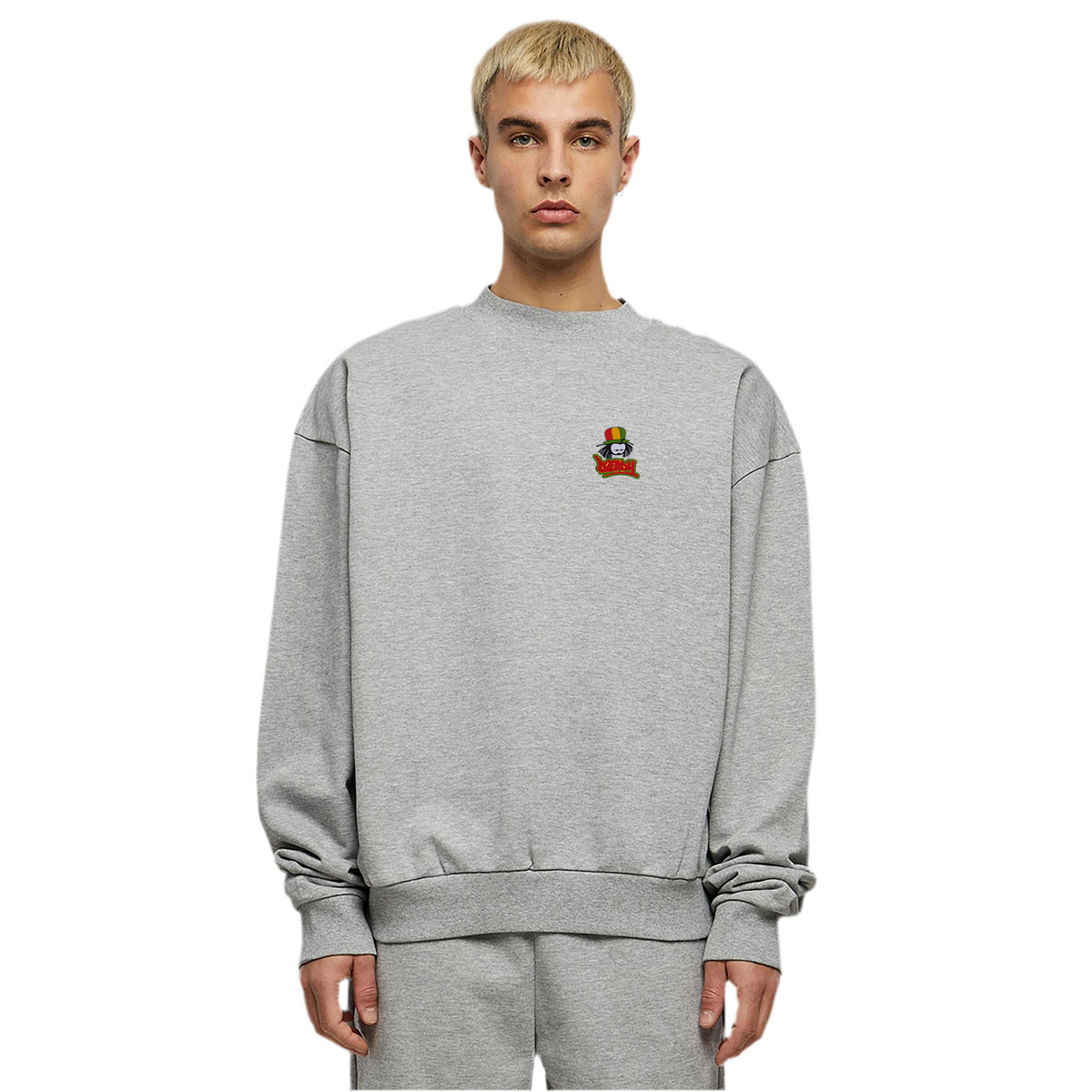 Dready Embroidered Classic Logo Premium 460gsm Sweatshirt