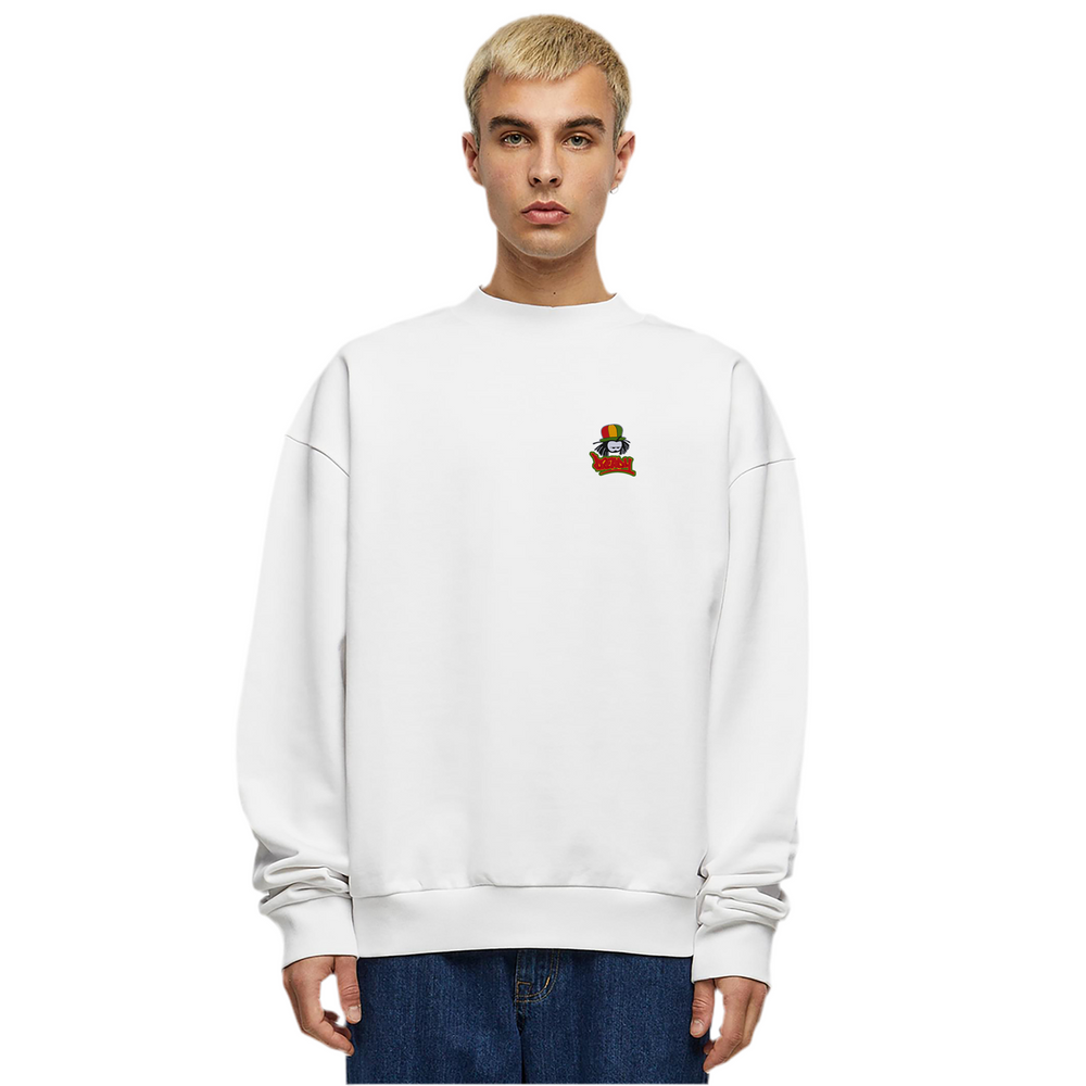 Dready Embroidered Classic Logo Premium 460gsm Sweatshirt