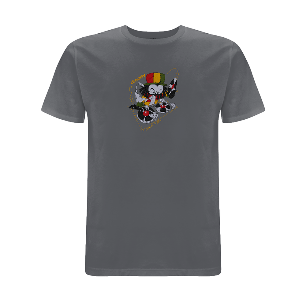 Dready 'Wheel It Up' Embroidered T-Shirt