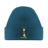Dready Walking Man Embroidered Beanie