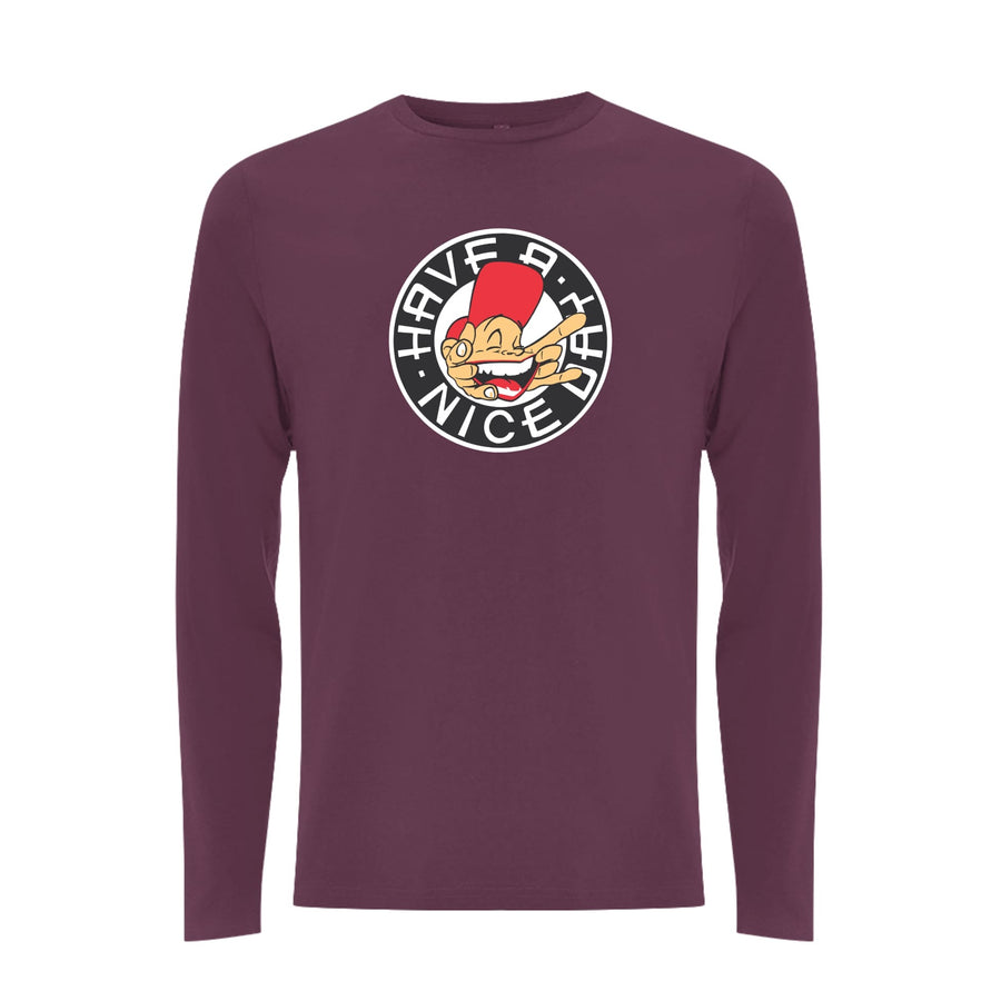 Sam the man Front Print Long Sleeve