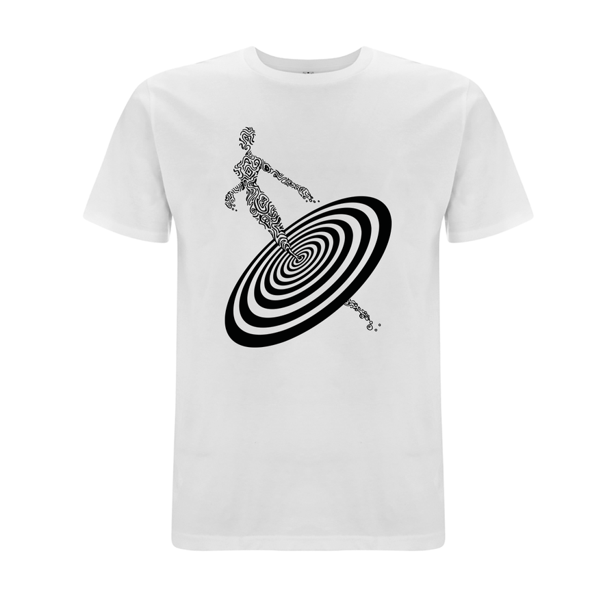 Vortex Alienne Front and back print organic T-Shirt