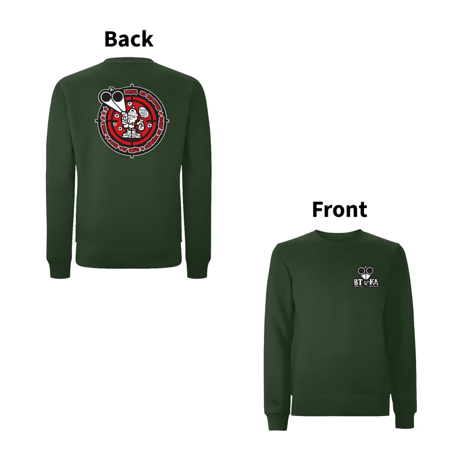 BTKA Take all bets Front & Back Print Sweatshirt