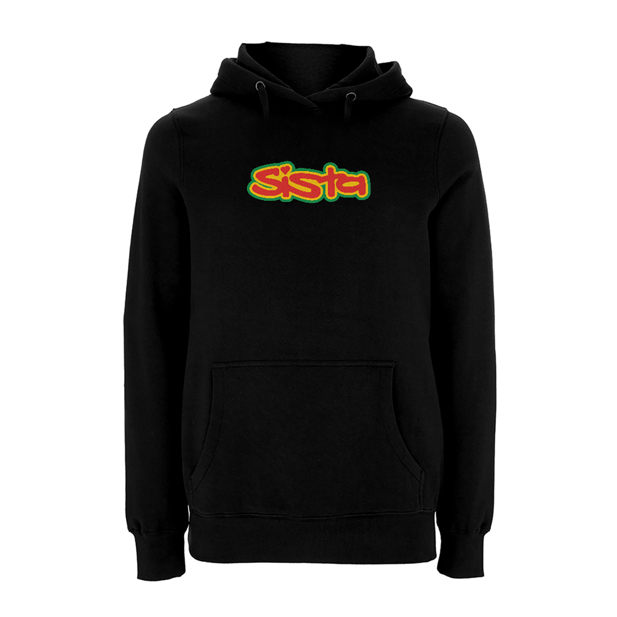 Sister large Logo embroidery hood