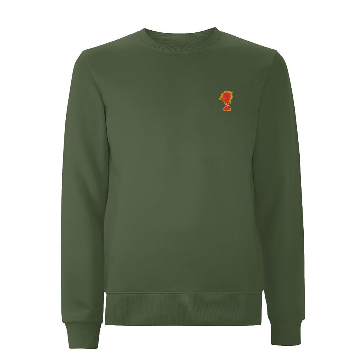 Sista small left breast silhouette embroidered sweatshirt