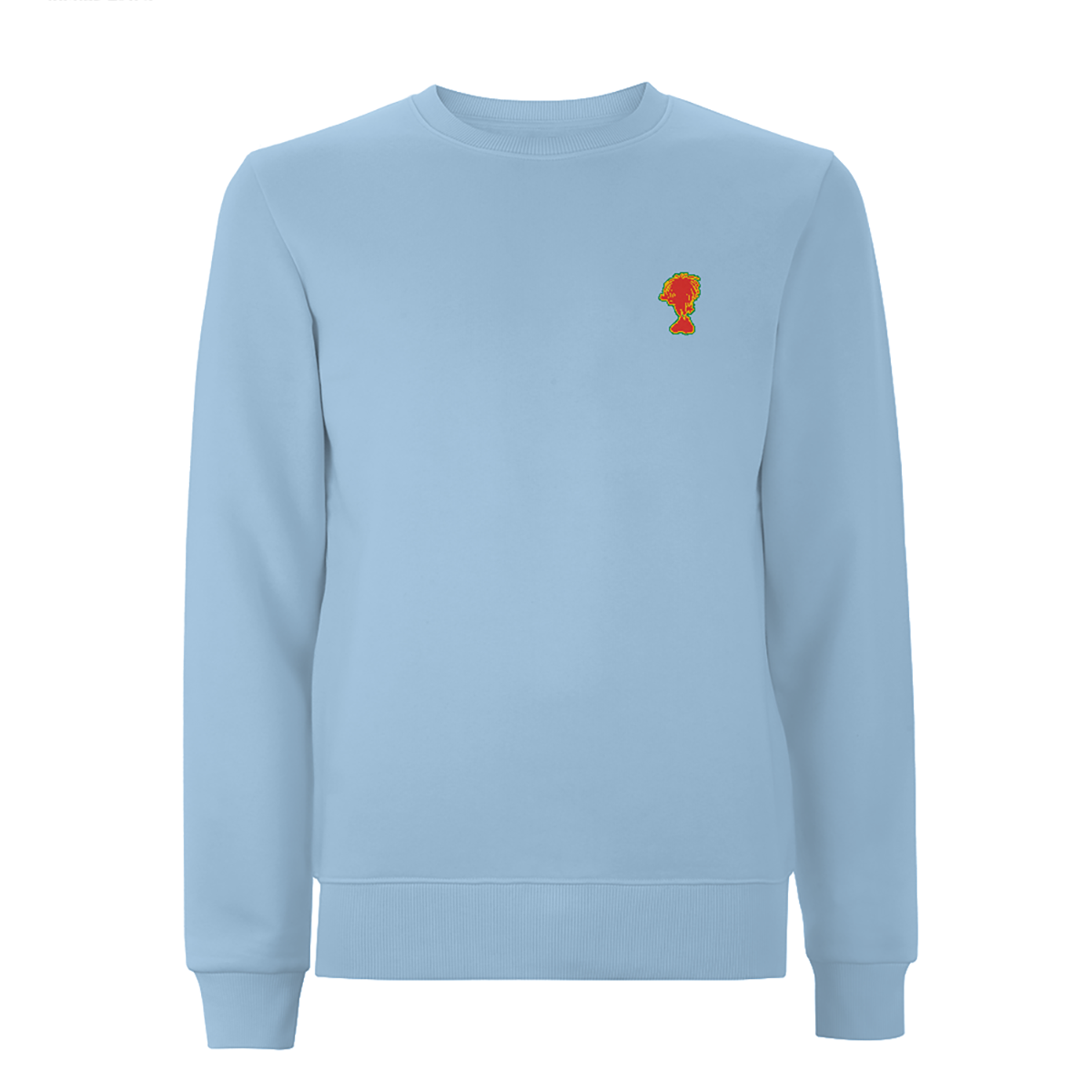 Sista small left breast silhouette embroidered sweatshirt