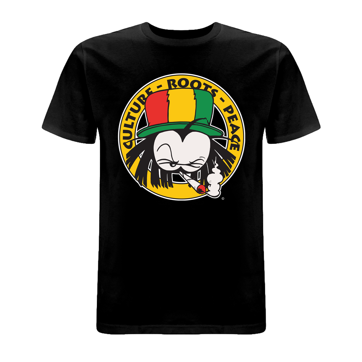 Camiseta con estampado frontal y escudo de los años 90 de Dready