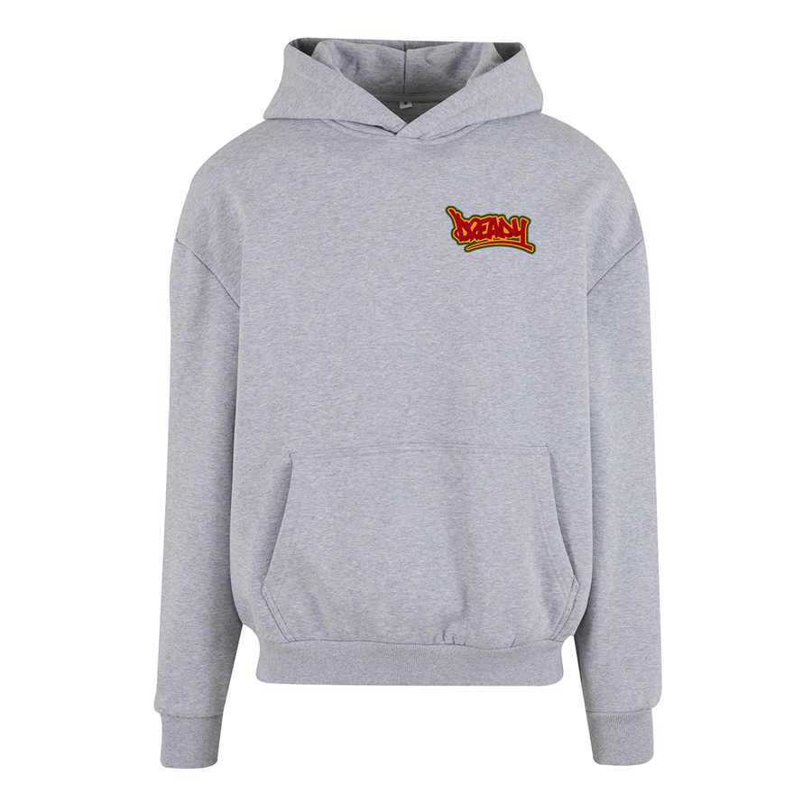DREADY Script Logo, Ultra-Heavy Oversized Embroidered 500g  Hood