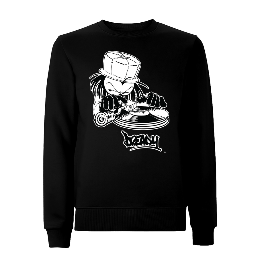 DJ DREADY Sweatshirt B&W 90s