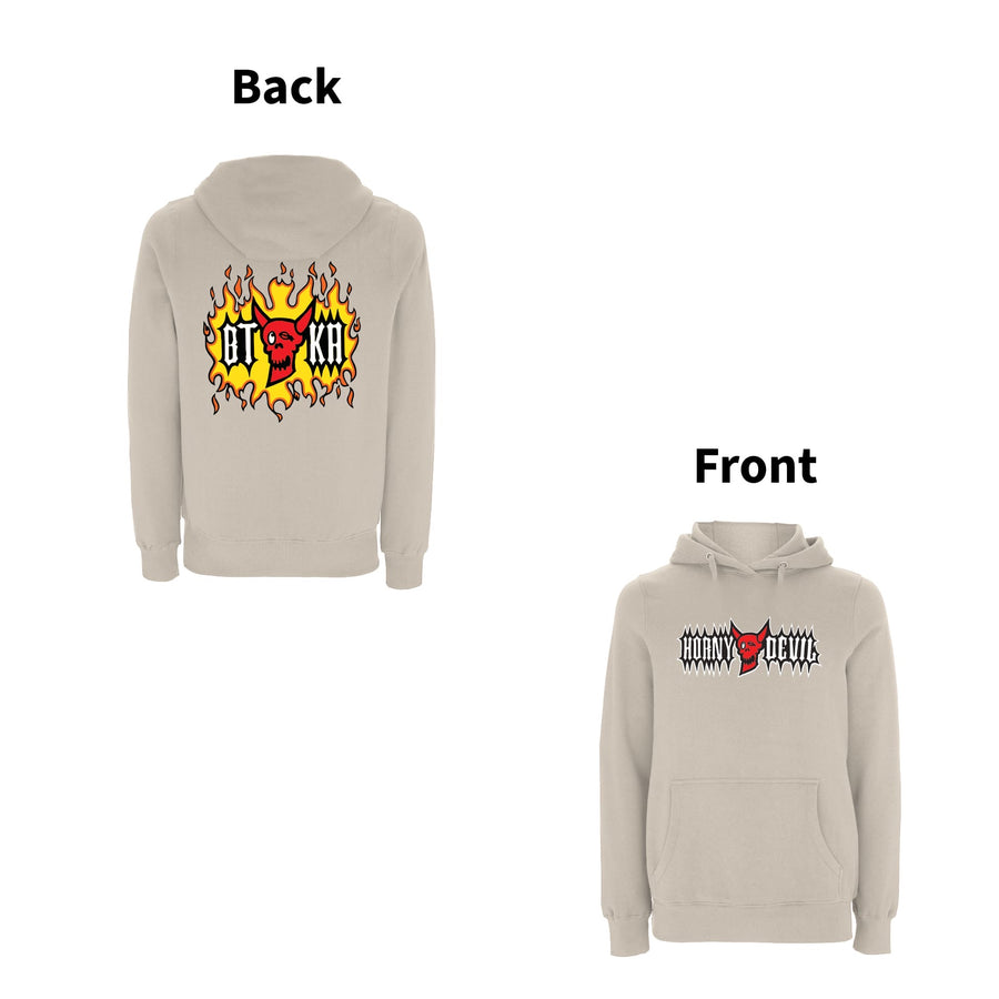 BTKA Horny Devil front & back print  Logo Hoodie