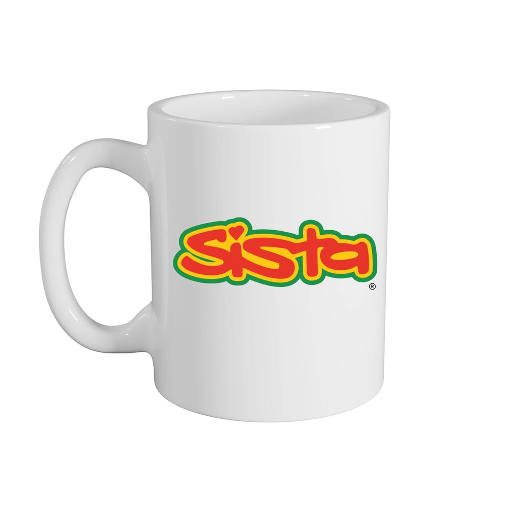 SISTA Script Mug - DREADY Culture Roots Peace Mug