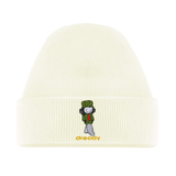 Dready Walking Man Embroidered Beanie