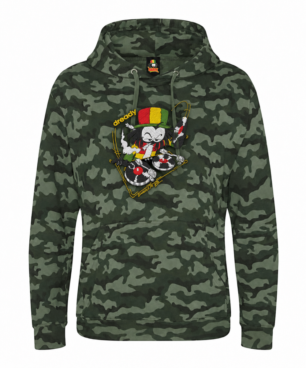 DREADY Wheel It Up Camo Hoody