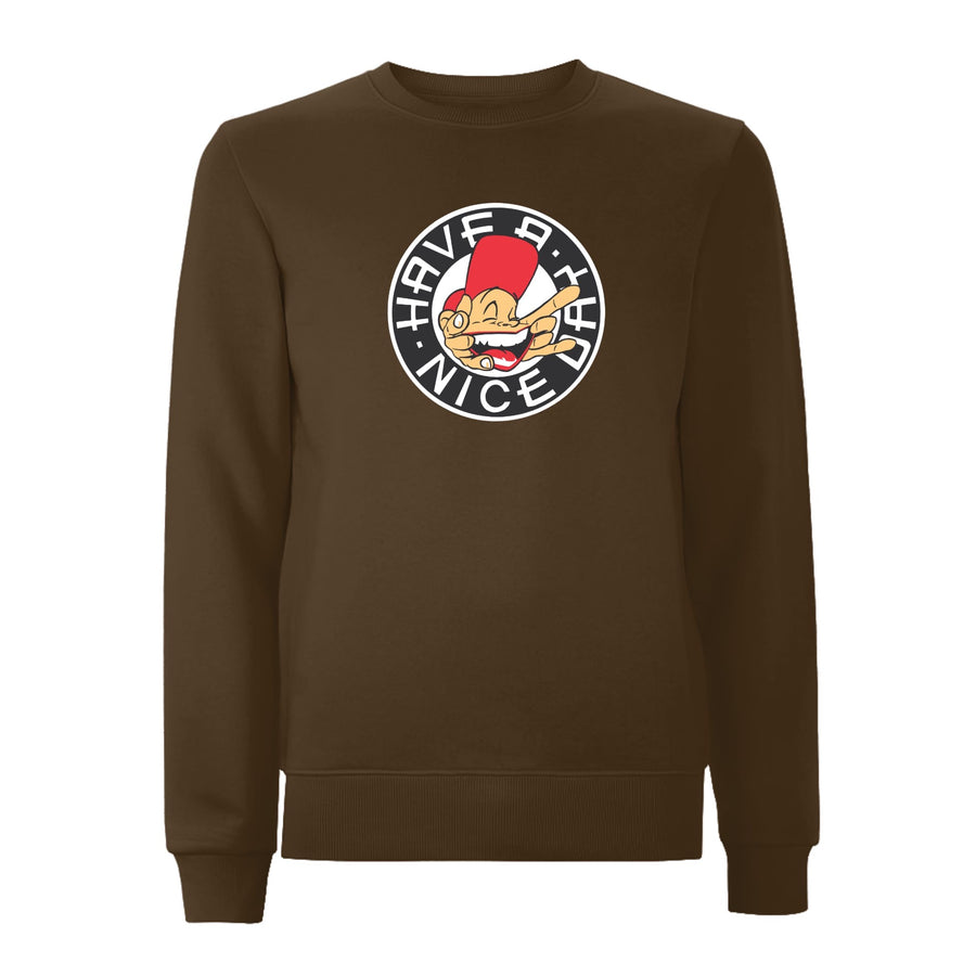 Sam the man Front Print Sweatshirt