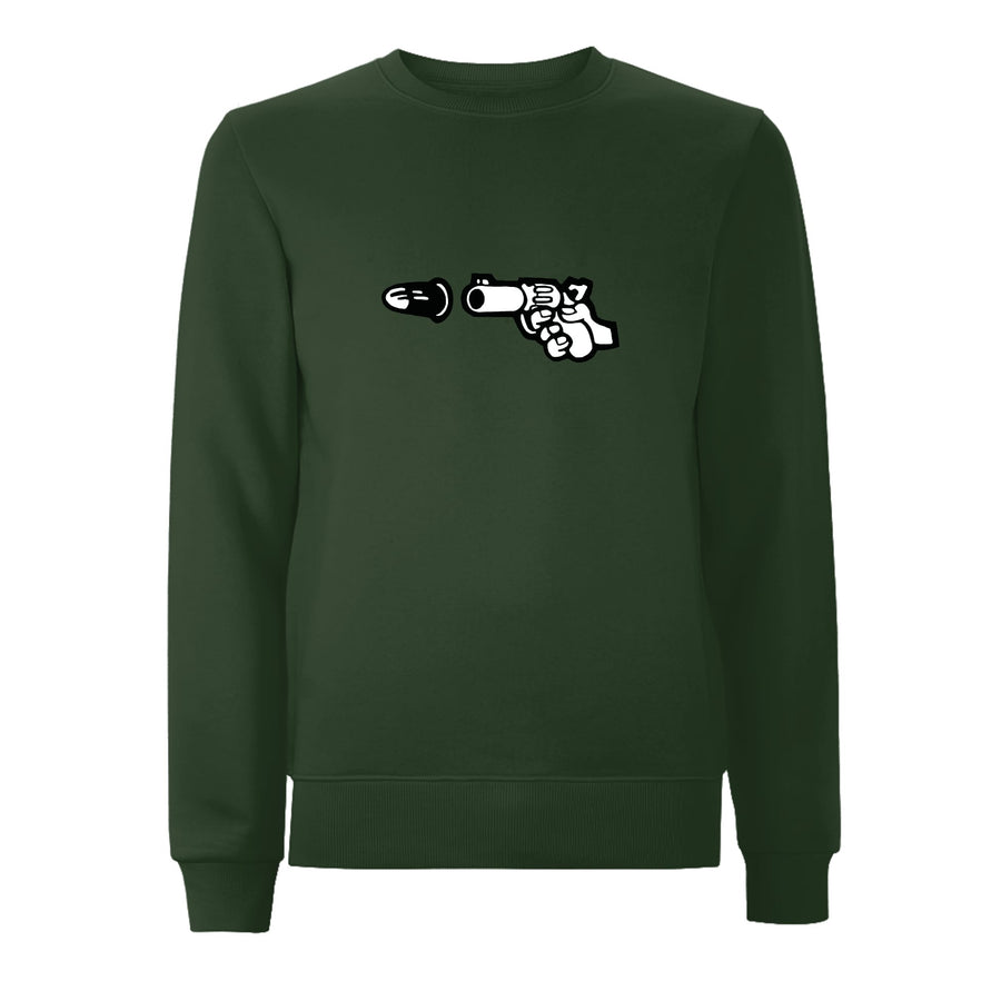BTKA Pistol Front Print Sweatshirt